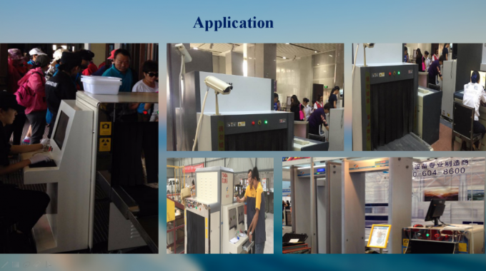 Machine chaude de balayage de bagages de rayon du scanner X de bagages de rayon X de vente pour l'aéroport jz-100100