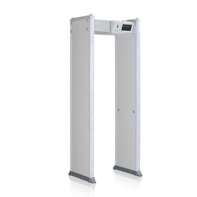 Revue du projet imperméable de détecteur de métaux de cadre de porte d'alarme de voix/lumière pour mental sensible