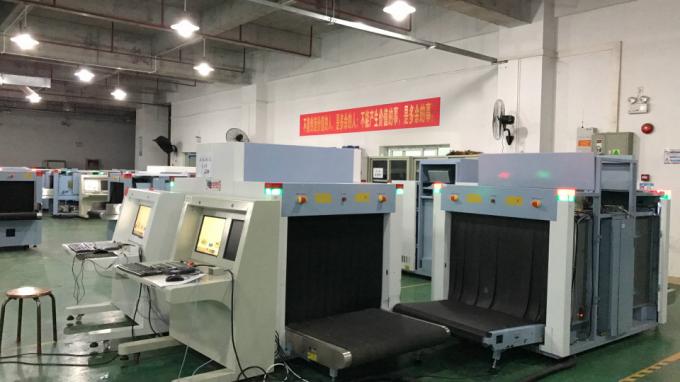Machine du bagage X Ray de cargaison de palette avec l'équipement matériel de criblage de scanner de bagages d'aéroport de corps d'acier inoxydable