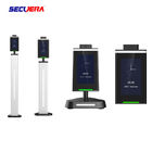 Face Recognition Metal Detector Walk Through Lcd Digital Contactless Body Thermometer