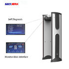 LCD Display Walk Through Temperature Detector Gate 0-99 Adjustable Sensitivity