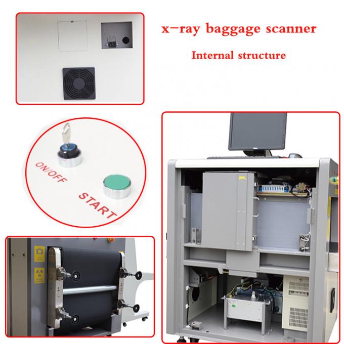 Machine de haute qualité de bagage d'aéroport de scanner de bagages de rayon X pour la vérification de sacs